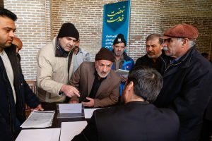 حضور مسئولین کمیته امداد امام خمینی(ره) در طرح نهضت خدمت نماز جمعه قزوین