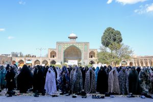 گزارش تصویری نماز جمعه 18 فروردین 1402 قزوین